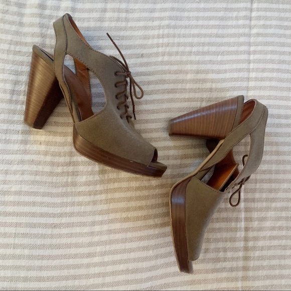 1937 by Madewell Heeled Lace Up Sandals - Picture 3 of 3